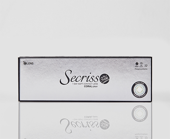 Secriss 3con 1Day Coral Gray